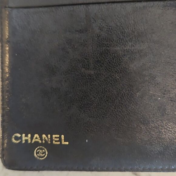 Chanel Caviar Timeless CC Black Leather Wallet with Kisslock Closure - Picture 7 of 17